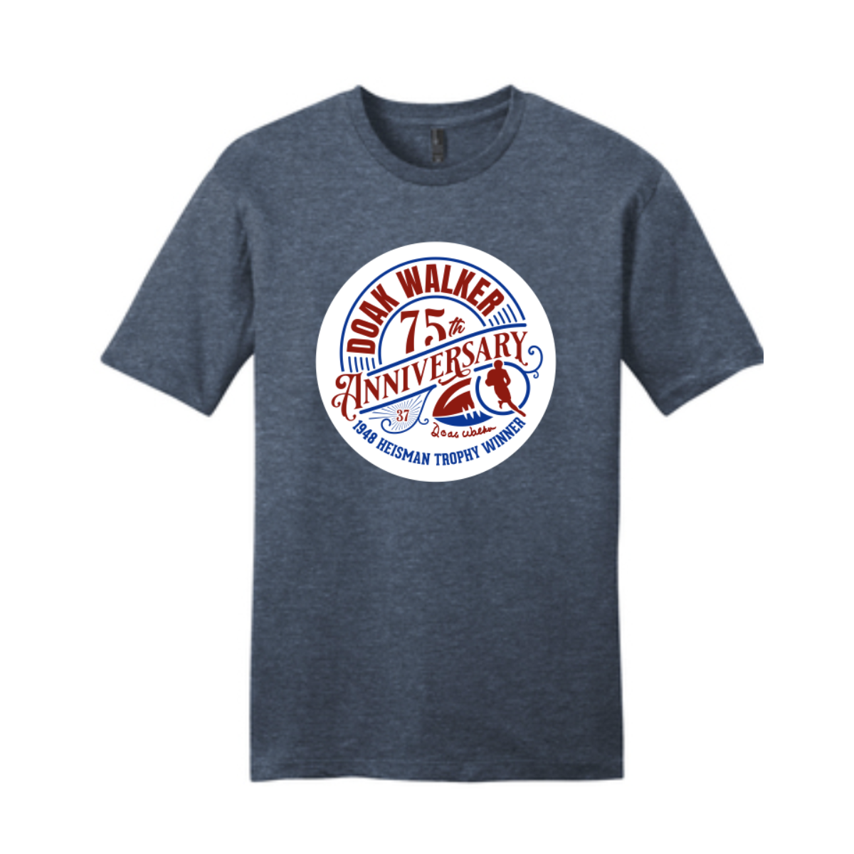Heather Navy 75th Anniversary T-Shirt
