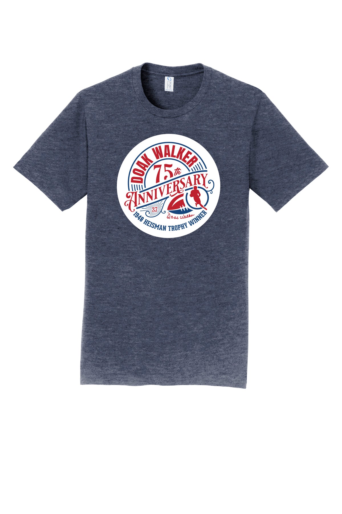 Doak 75th Heather Navy T-Shirt + 5x Trading Cards + 75th Hat