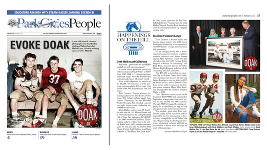 Park Cities People Covers Doak Walker Art Collection