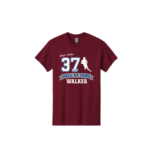 Cardinal Red Doak Walker 37 Hall of Fame T-Shirt