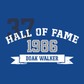 Athletic Blue 1986 Hall of Fame T-Shirt