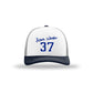 Doak Walker Collection Signature White Front Hat